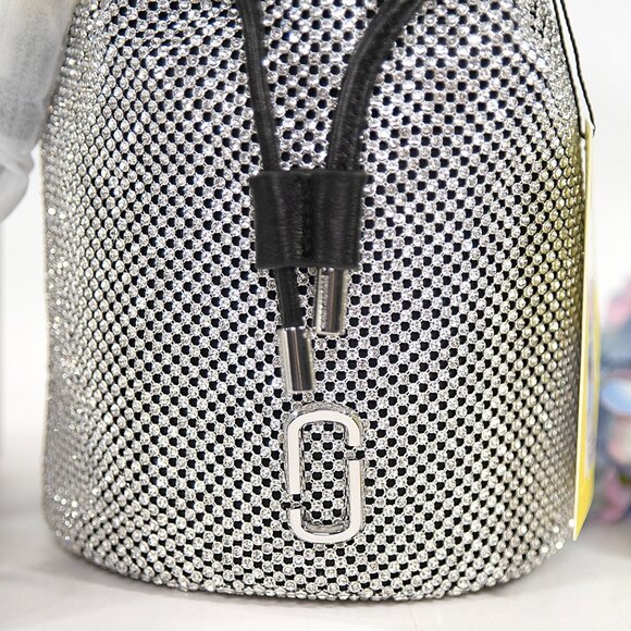 Marc Jacobs Crystal J Marc Small Bucket Crossbody Shoulder Bag NWT $525 - Picture 2 of 6